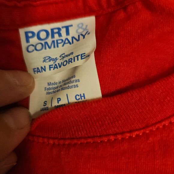 Swiftie "Loving Him Was Red" Graphic Football Tee - Size S (Women's) - Picture 4 of 5